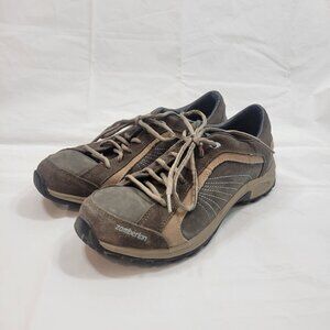 Zamberlan Arch Hiking Trail Shoes Women Size 8 Brown Vibram Leather Outdoor Gorp